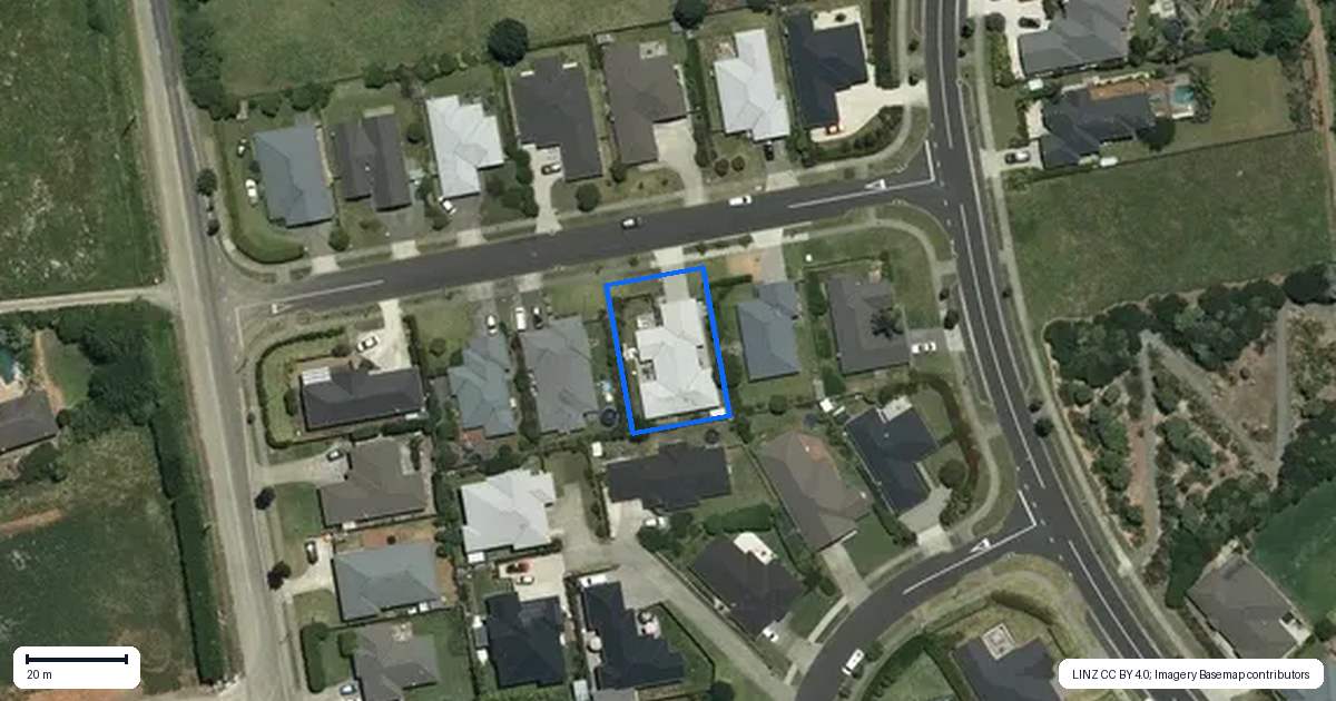 Property context map for 5 Gateshead Road, Pokeno