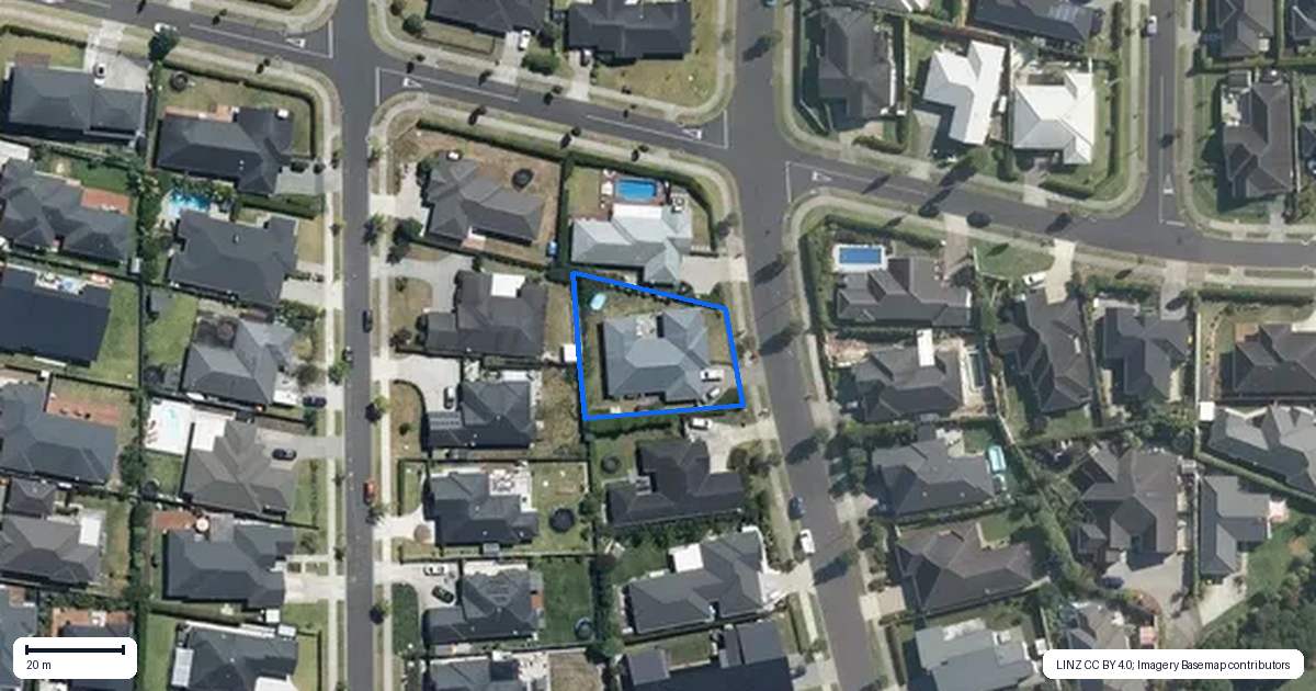 Property context map for 22 Pohutukawa Parade, Riverhead