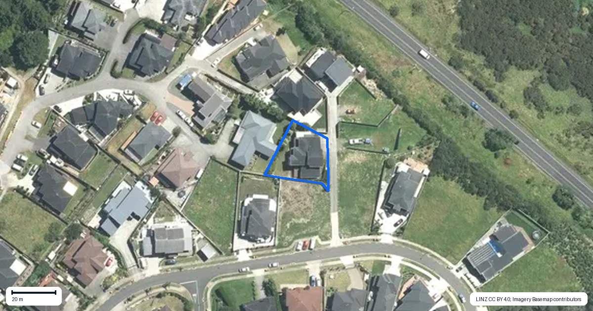 Property context map for 24 Henriette Place, The Gardens, Auckland