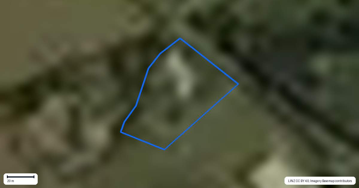 Property context map for 142 Koromatua Road, Ngahinapouri, Ohaupo
