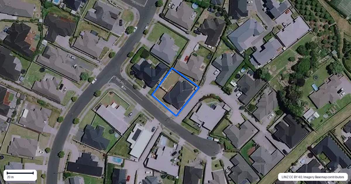 Property context map for 3 Rigg Place, Flagstaff, Hamilton