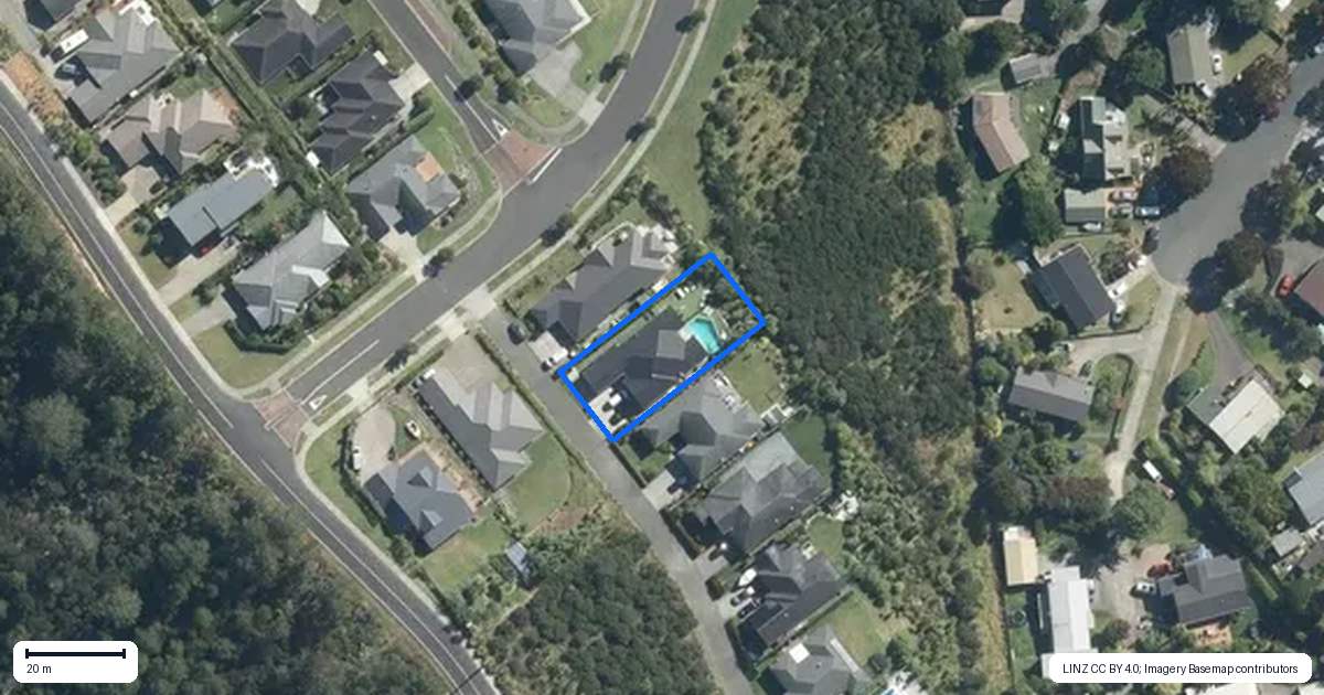 Property context map for 49 Beachwood Drive, Hatfields Beach, Orewa