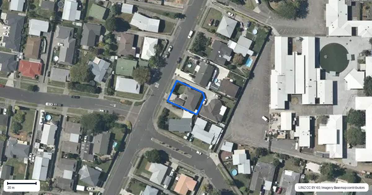 Property context map for 58A Murphy Road, Taradale, Napier