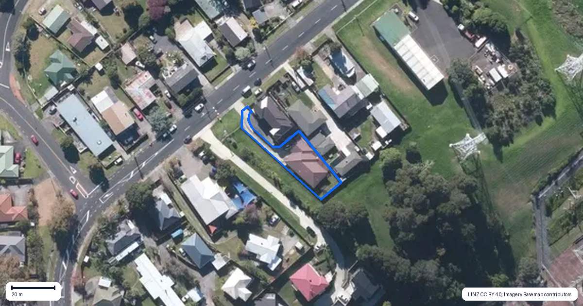 Property context map for 62A Lincoln Park Avenue, Massey, Auckland