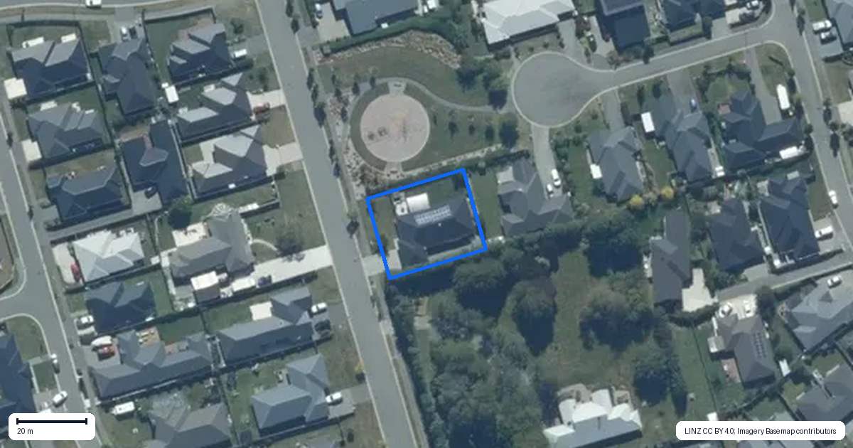 Property context map for 76 Beaumont Drive, Rolleston