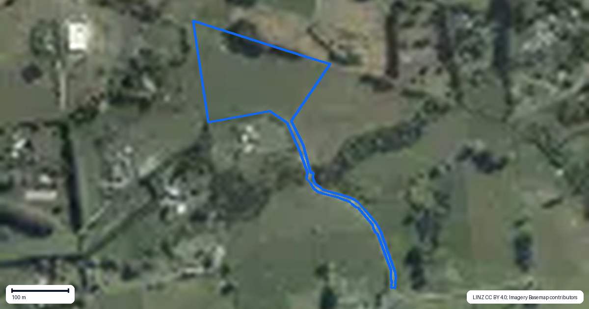 Property context map for 11 Bobs Way, Dairy Flat