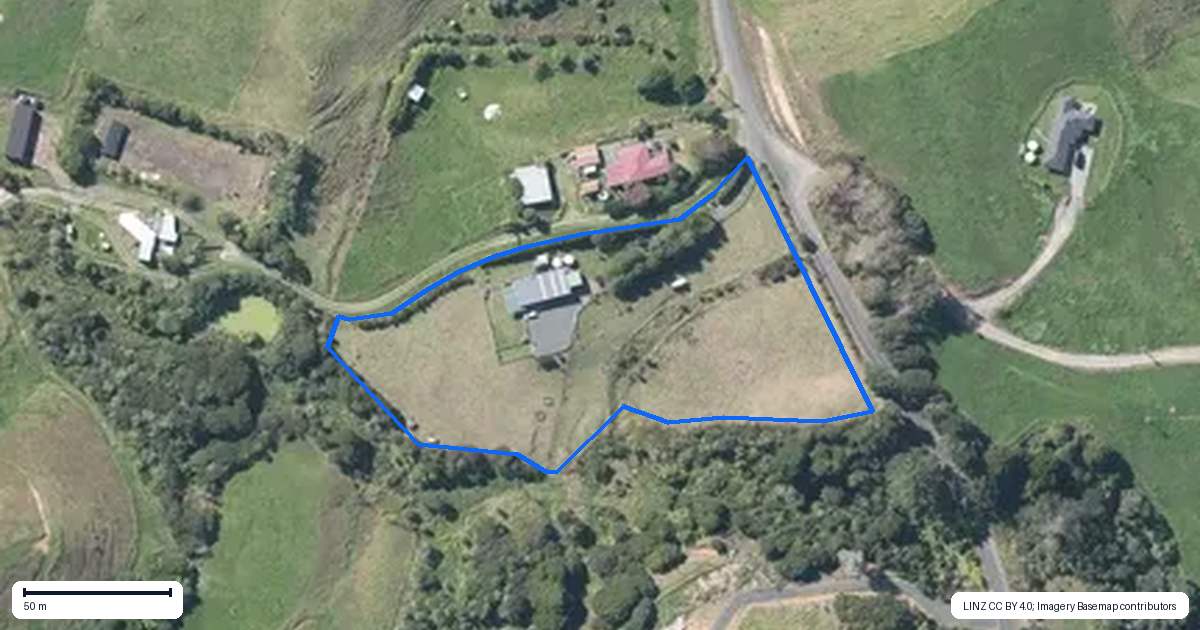 Property context map for 56 Cemetery Road, Pollok