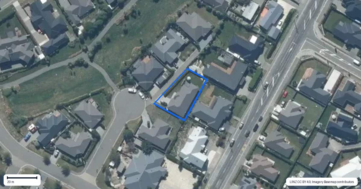 Property context map for 6 Eaton Place, Lincoln