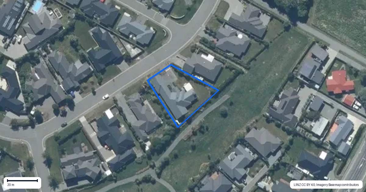 Property context map for 46 Faulks Drive, Lincoln