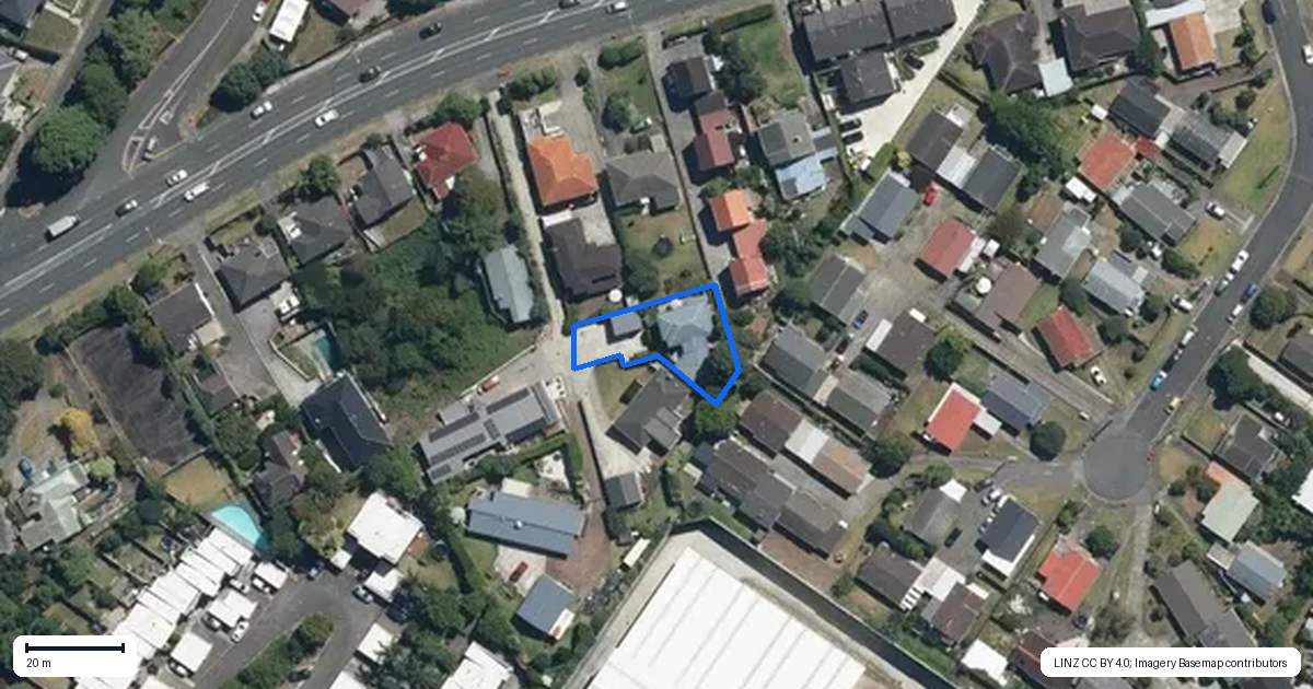 Property context map for 257C Main Highway, Ellerslie, Auckland