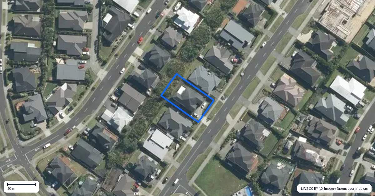 Property context map for 71 Manuel Road, Silverdale