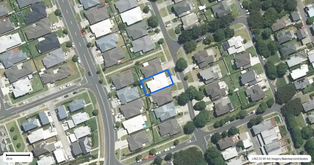 Property context map for 56 Kauri Drive, Takanini, Auckland