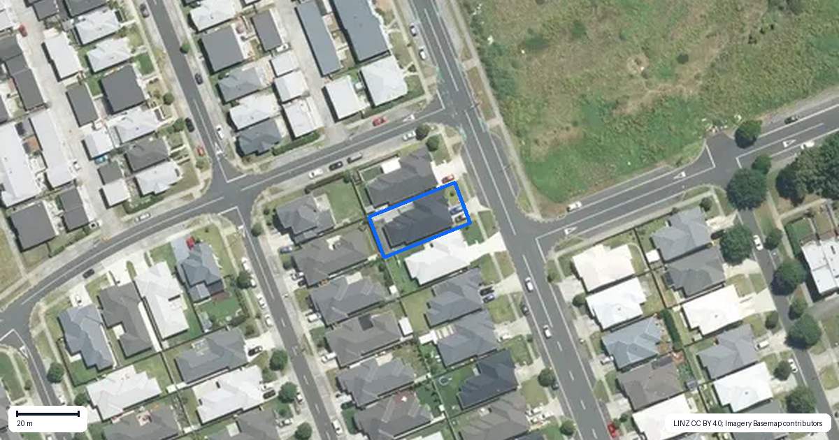 Property context map for 78 Arion Road, Takanini, Auckland