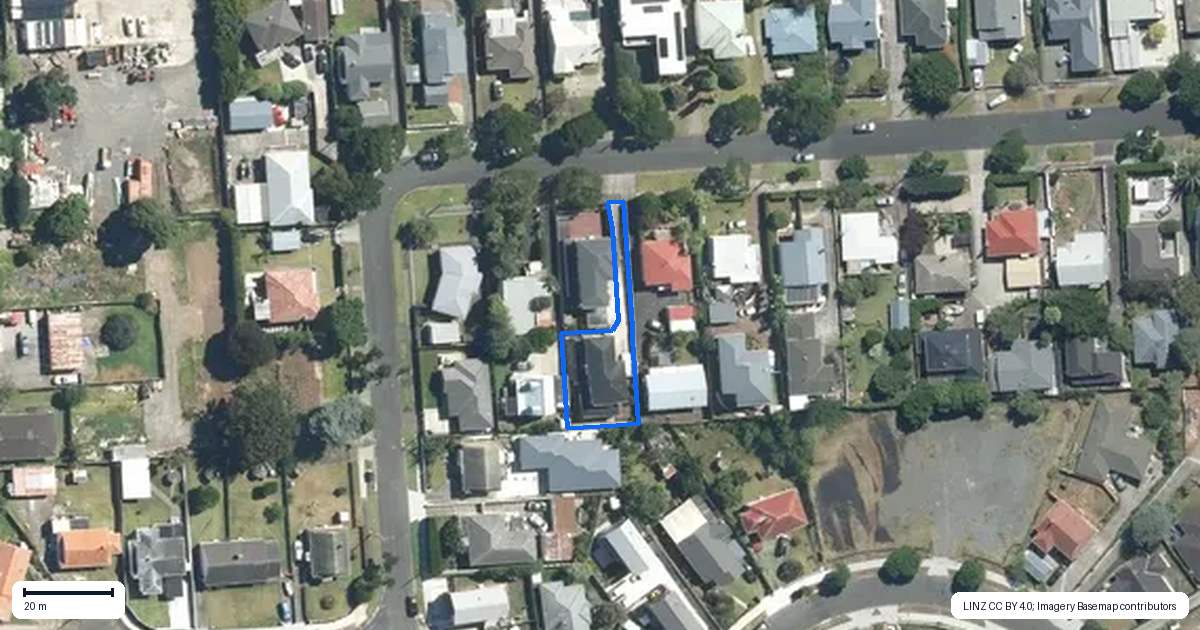 Property context map for 17B Wallath Road, Onehunga, Auckland