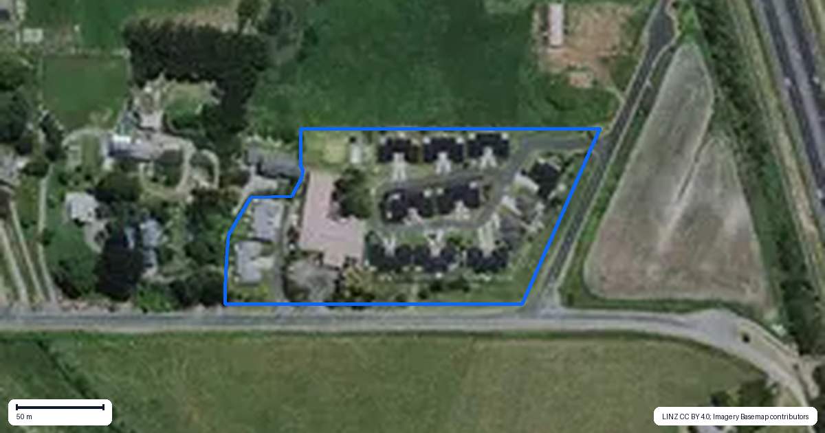 Property context map for 18/11 Errol Close, Burbush, Hamilton
