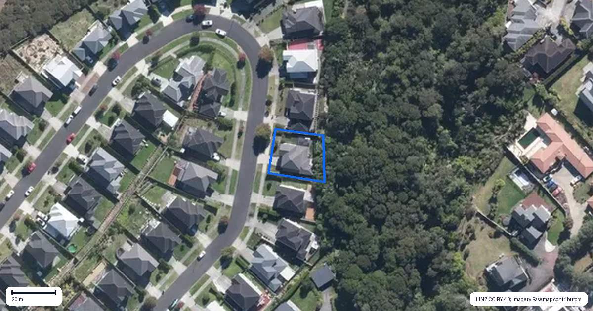 Property context map for 65 Mackay Drive, Greenhithe, Auckland