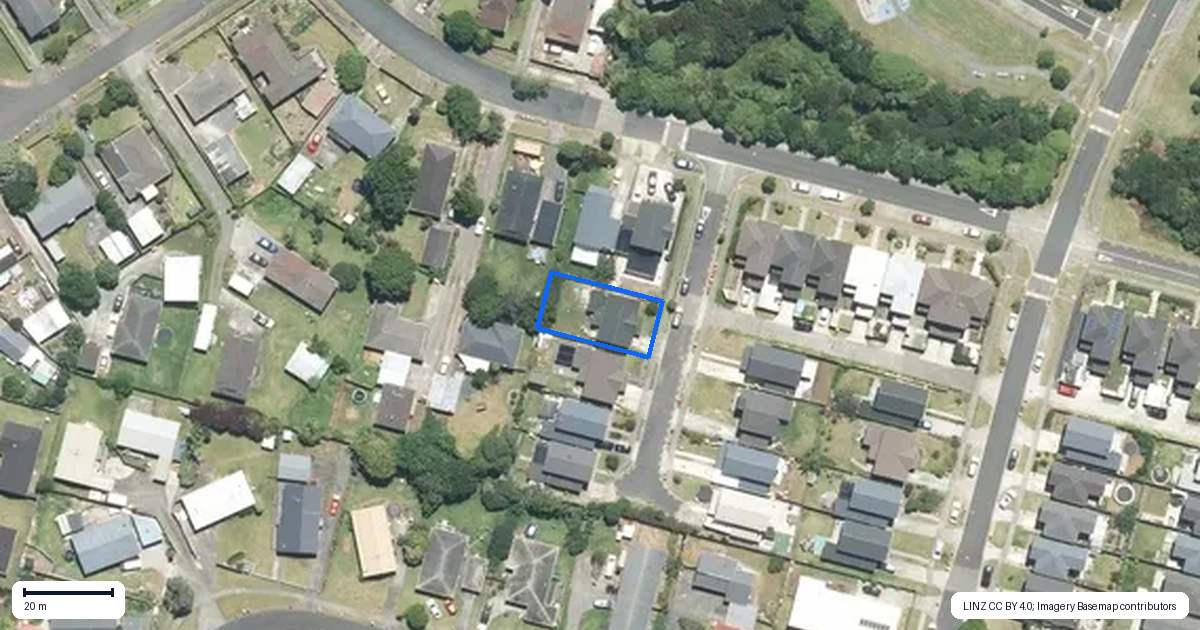 Property context map for 3 Kohi Kai Place, Weymouth, Auckland