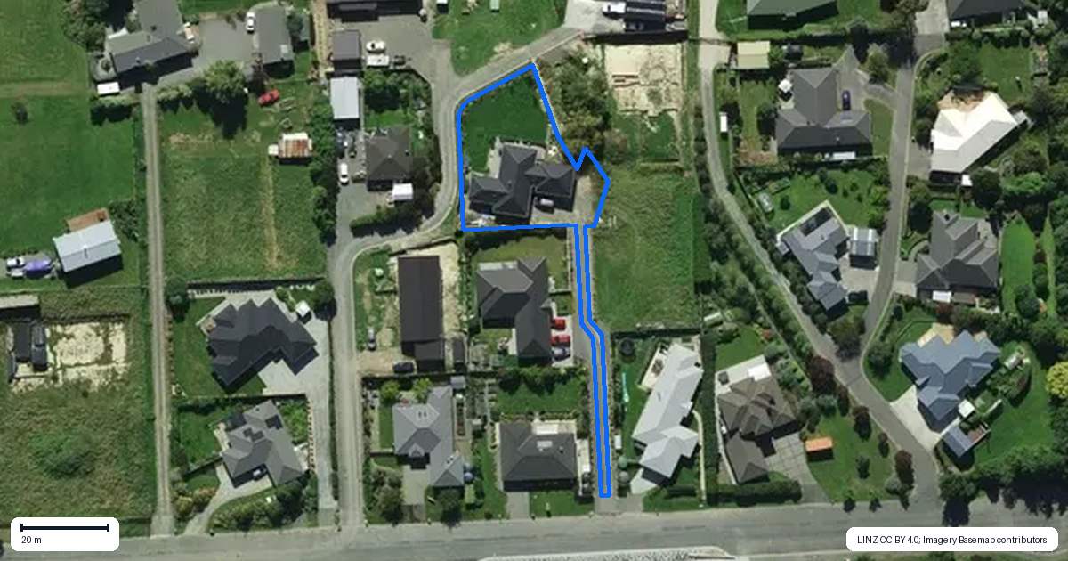 Property context map for 4C/61 Osborne Road, Amberley