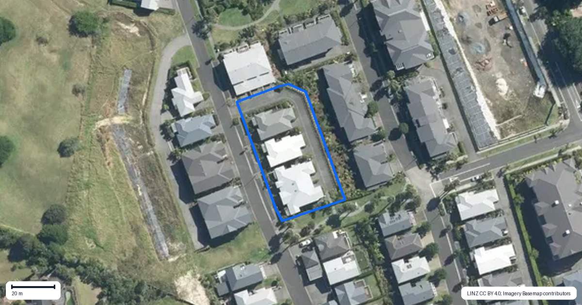 Property context map for 8 Sunshine Terrace, Orewa