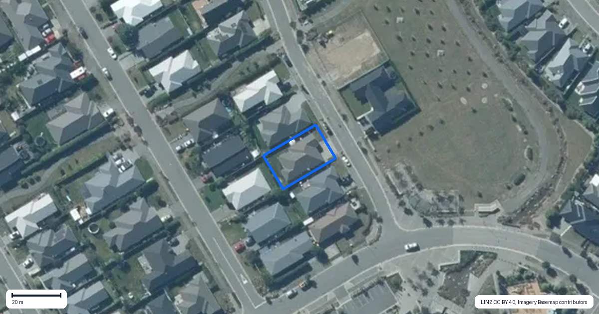 Property context map for 5 Siltstone Street, Rolleston
