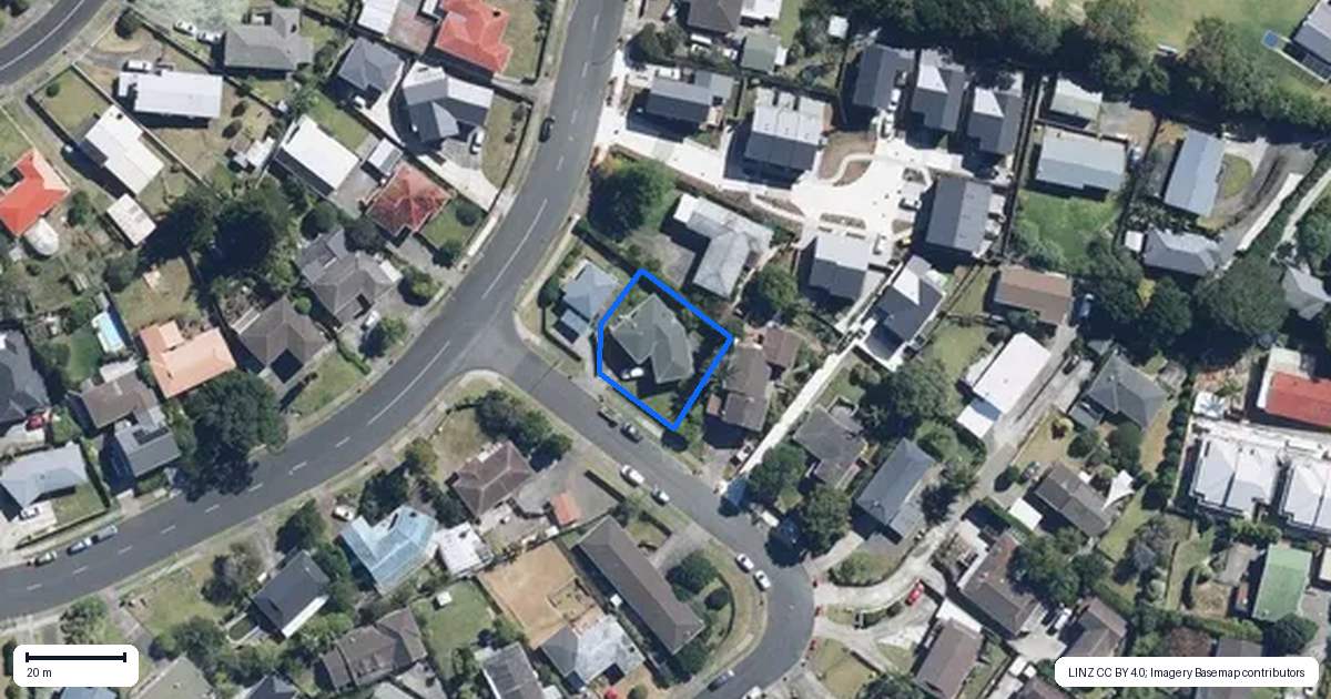 Property context map for 2A Opal Avenue, Pakuranga, Auckland