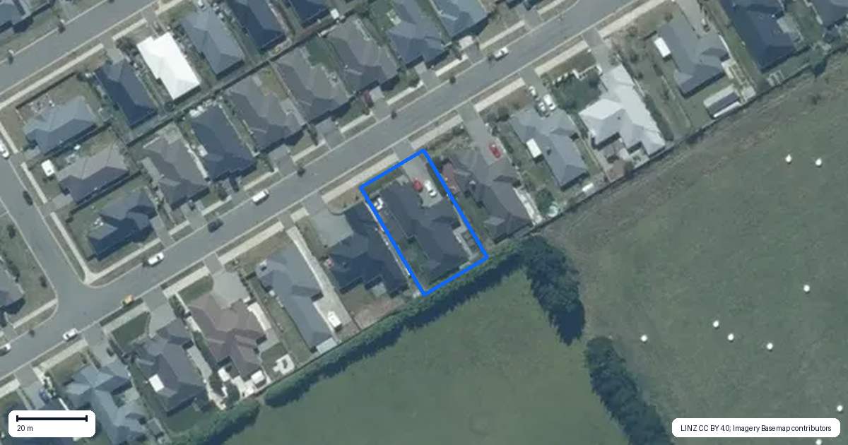 Property context map for 21 Ledbury Drive, Rolleston