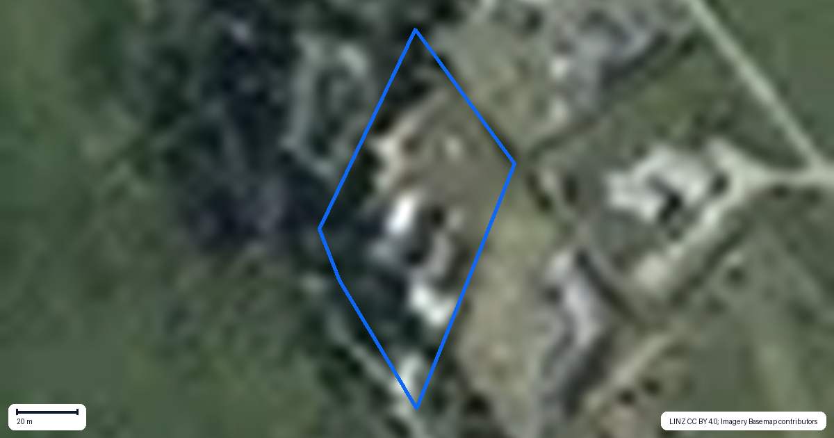 Property context map for 68 Dawson Road, Snells Beach