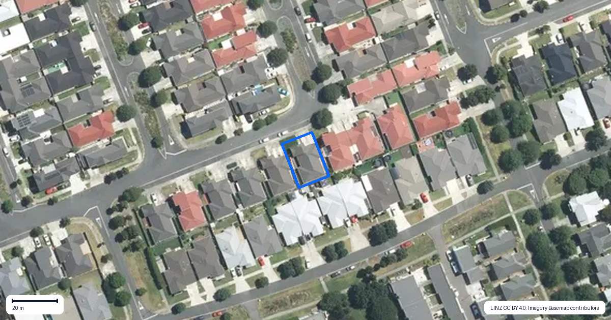 Property context map for 15 Whekau Drive, Takanini, Auckland