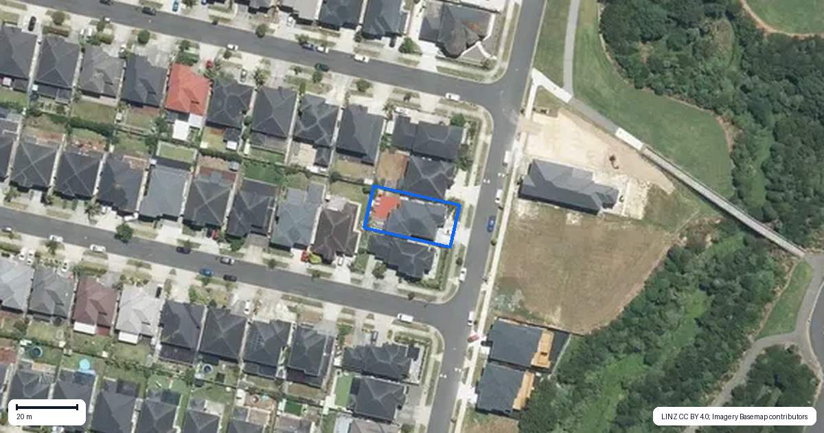 Property context map for 11 Castlebane Drive, Flat Bush, Auckland