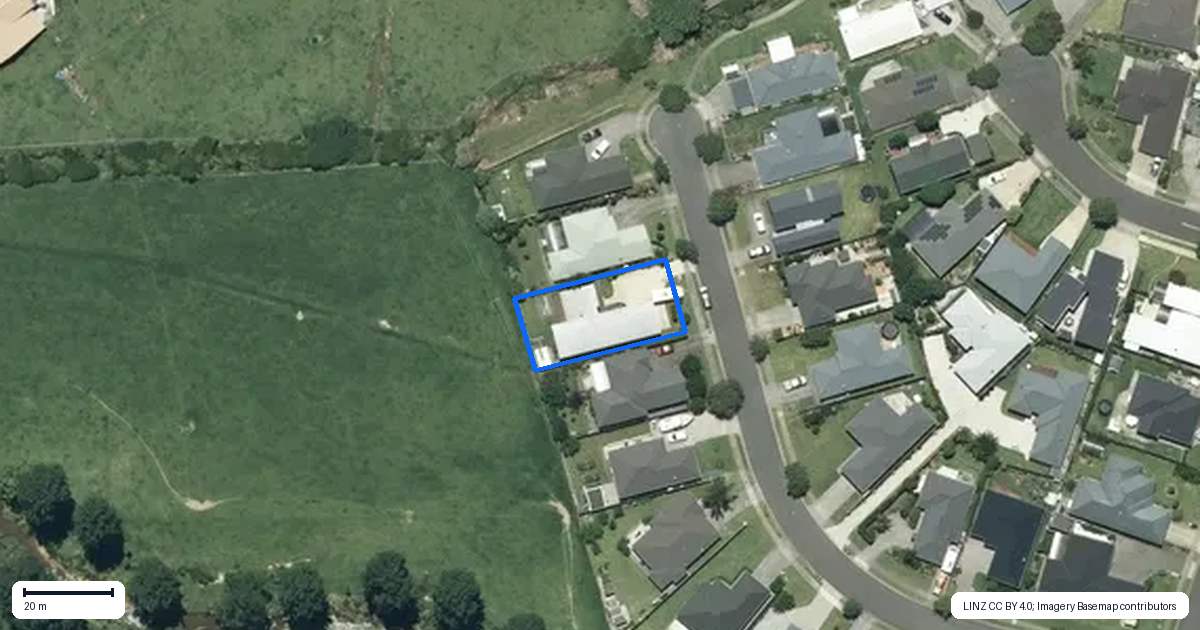 Property context map for 147 Golden Shore Place, Coromandel
