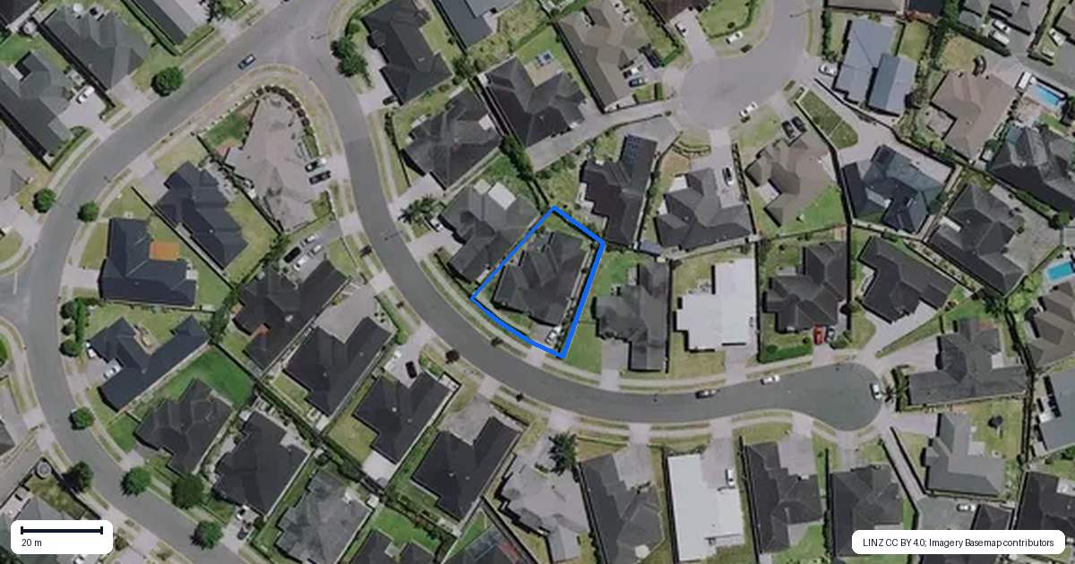Property context map for 7 Miranda Place, Flagstaff, Hamilton