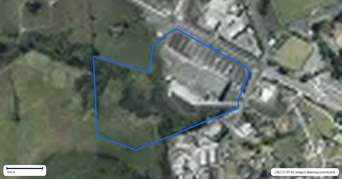 Property context map for 12 Hudson Road, Warkworth