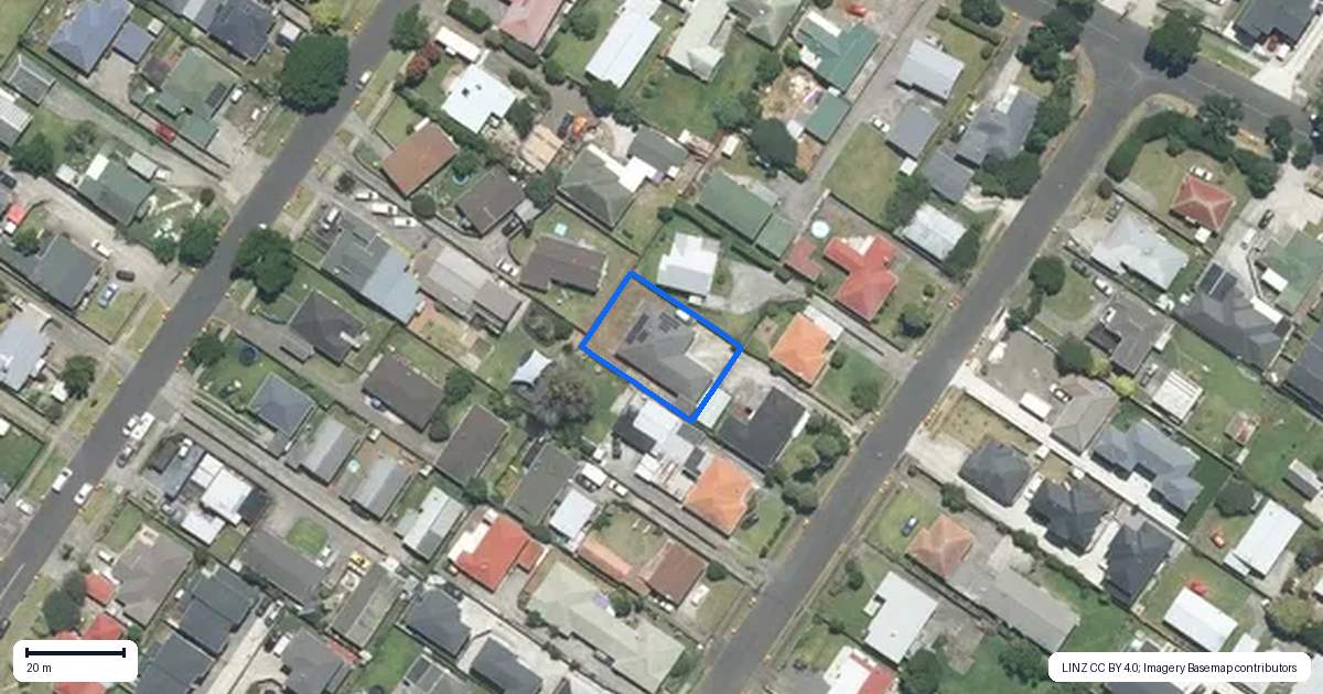 Property context map for 10A Oxford Road, Manurewa, Auckland