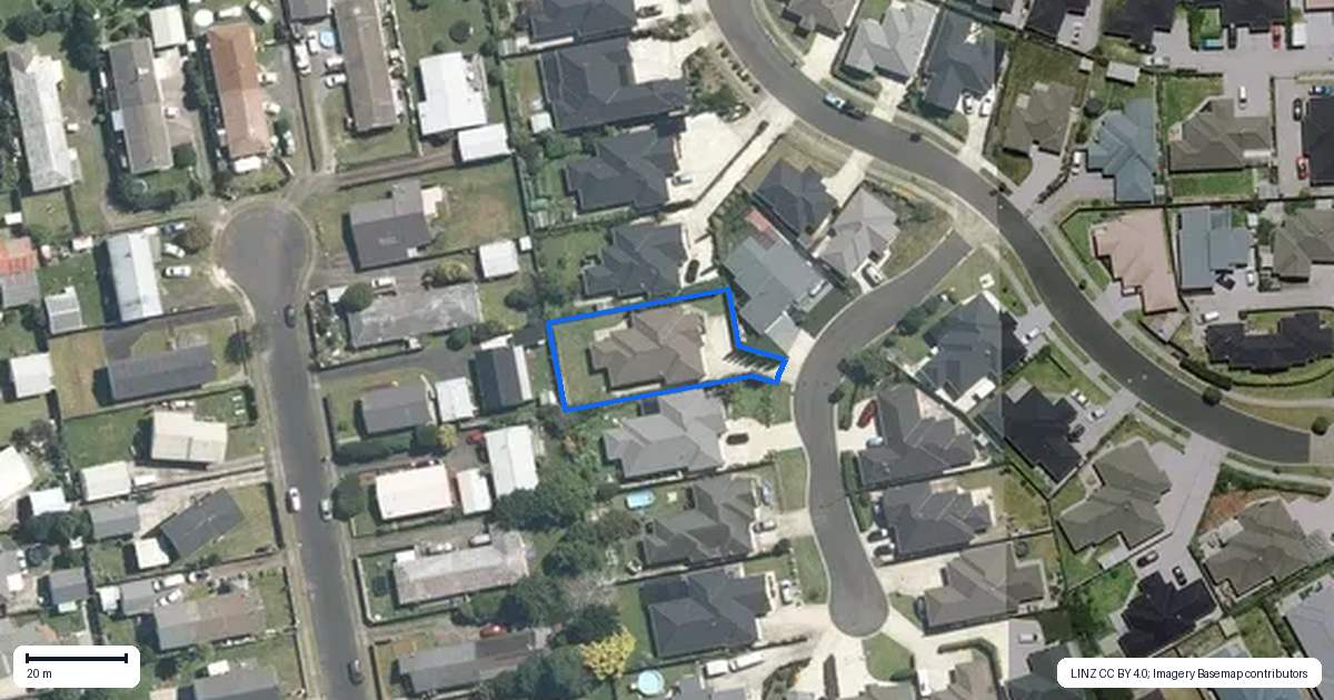 Property context map for 6 Peter Way Place, Glenview, Hamilton