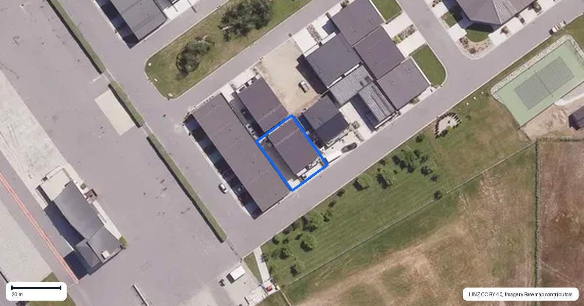 Property context map for 26 Monaco Drive, Cromwell