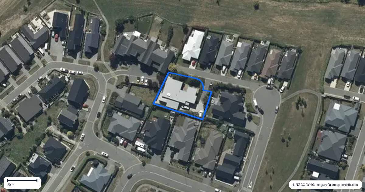 Property context map for 3 Wiersma Lane, Wigram, Christchurch