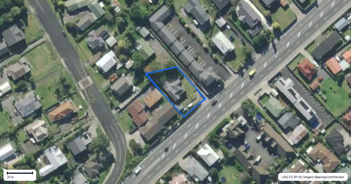 Property context map for 366 Western Hills Drive, Avenues, Whangarei