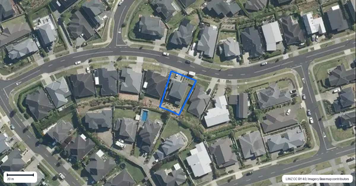 Property context map for 29 Outlook Terrace, Silverdale