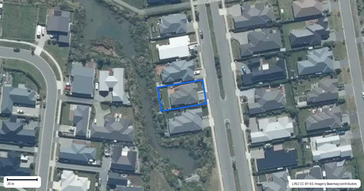 Property context map for 54 Vernon Drive, Lincoln