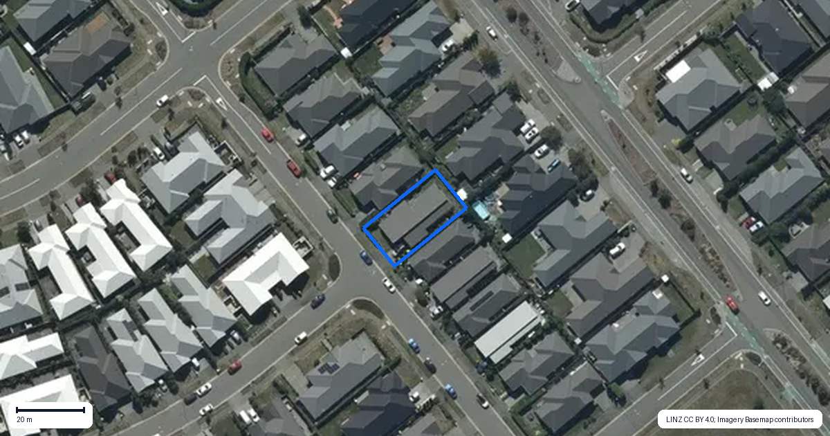 Property context map for 37 Gartrell Road, Wigram, Christchurch