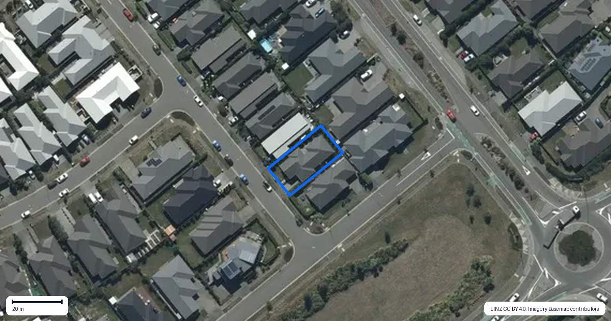 Property context map for 47 Gartrell Road, Wigram, Christchurch