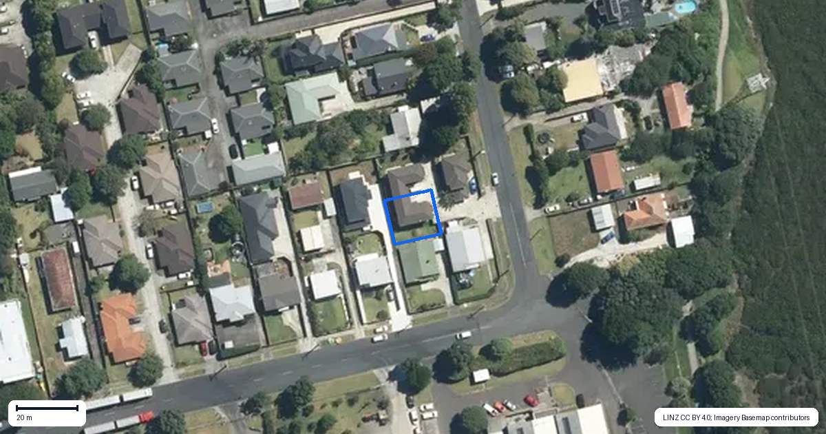 Property context map for 1C Mona Avenue, Mangere Bridge, Auckland
