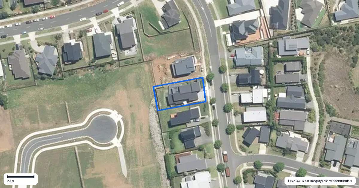 Property context map for 57 Anselmi Ridge Road, Pukekohe