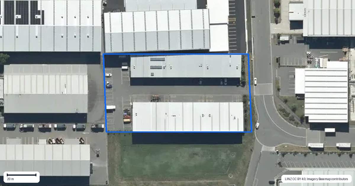Property context map for 5/19 William Lewis Drive, Sockburn, Christchurch