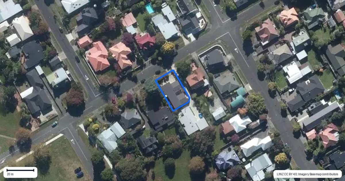 Property context map for 16 Hardie Street, Hokowhitu, Palmerston North