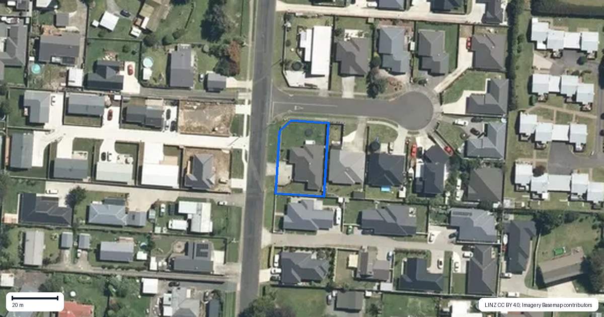 Property context map for 2 Cicada Place, Kihikihi, Te Awamutu