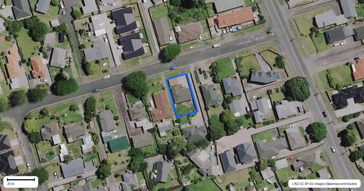Property context map for 52 Tranmere Road, Fairfield, Hamilton