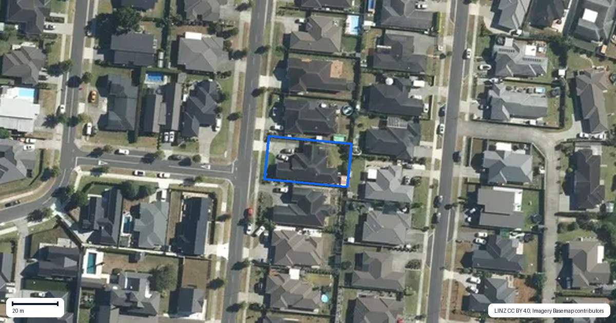 Property context map for 16 Robert Might Road, Kumeu