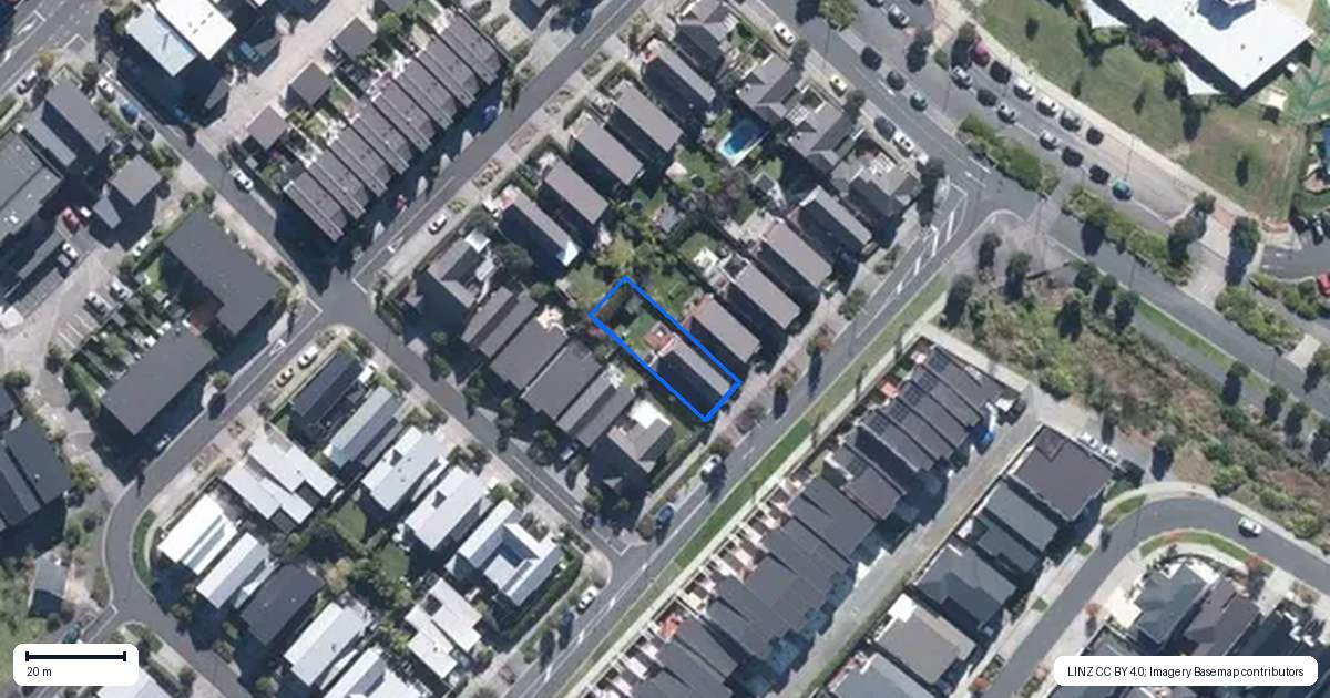 Property context map for 208 Clark Road, Hobsonville, Auckland