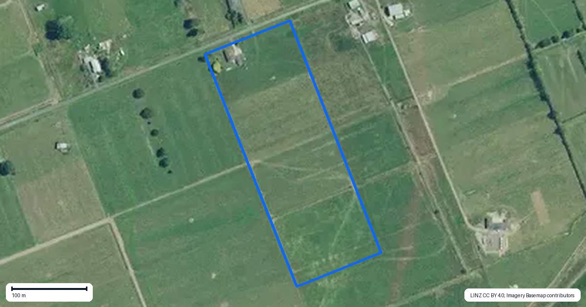 Property context map for 296 Huirau Road, Turua, Ngatea